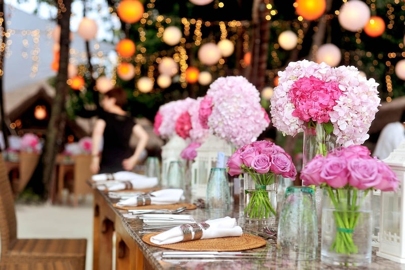Bohemian Wedding Drapery
